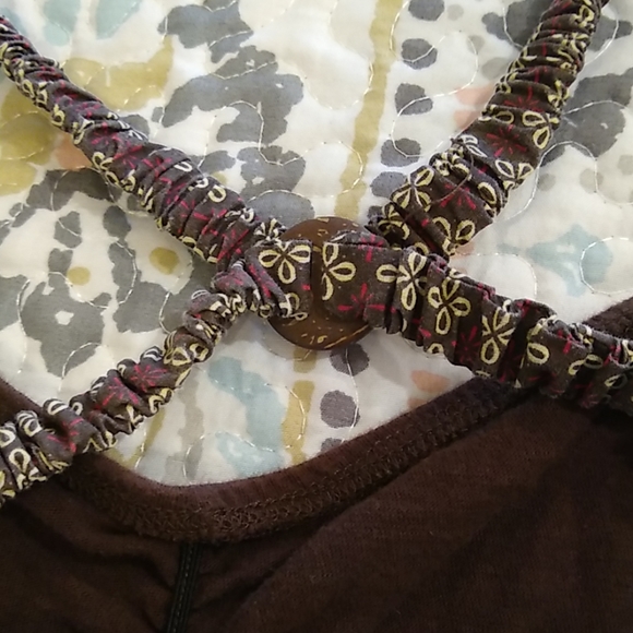 Decree Junior brown halter top - Picture 7 of 10